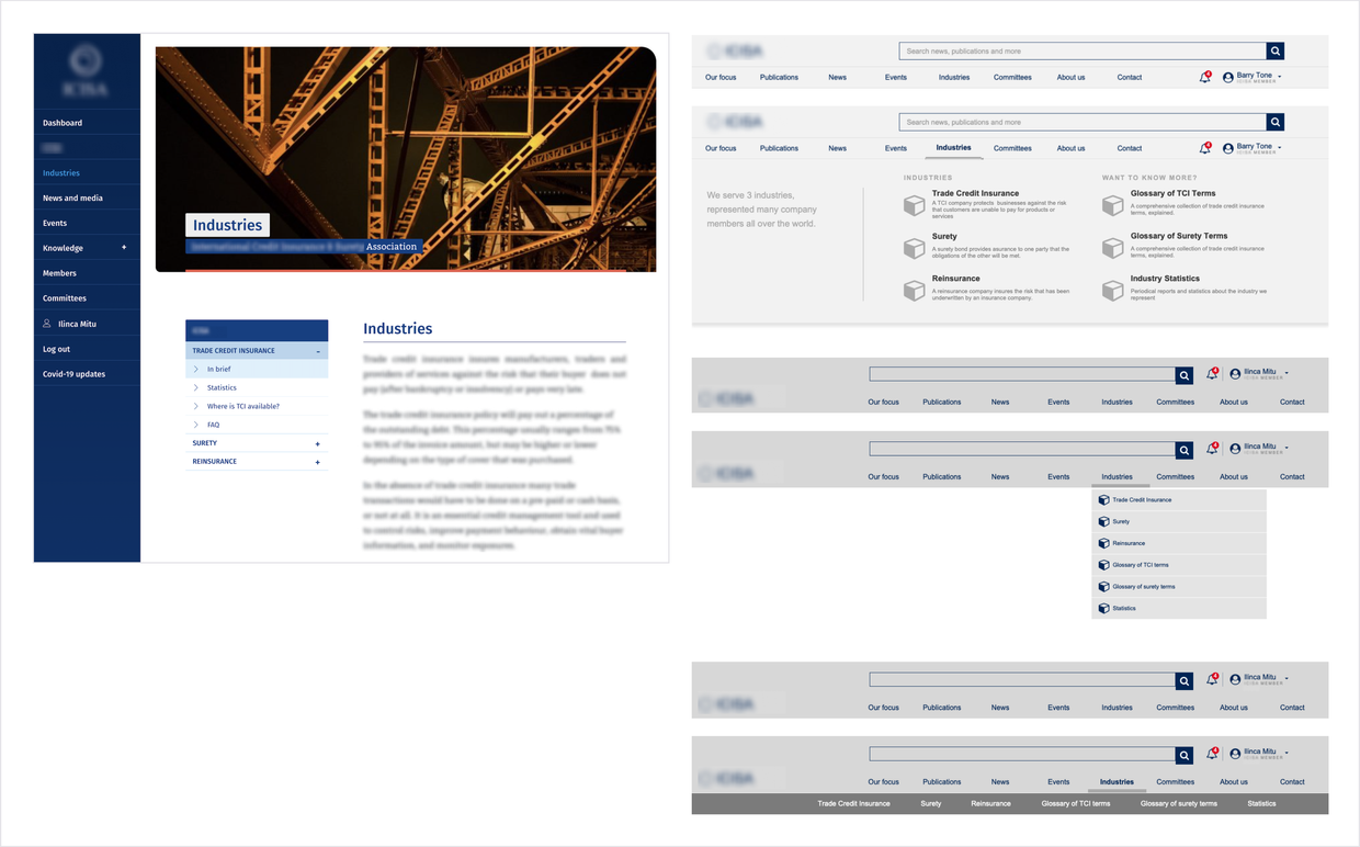 Navigation iterations
